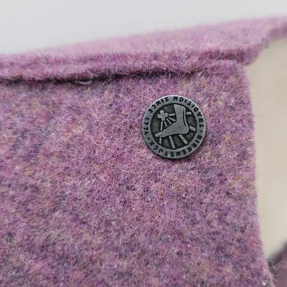 LIKE NEW! Birkenstock Zermatt Shearling Slippers in Mauve-Size 41 - Picture 7 of 10